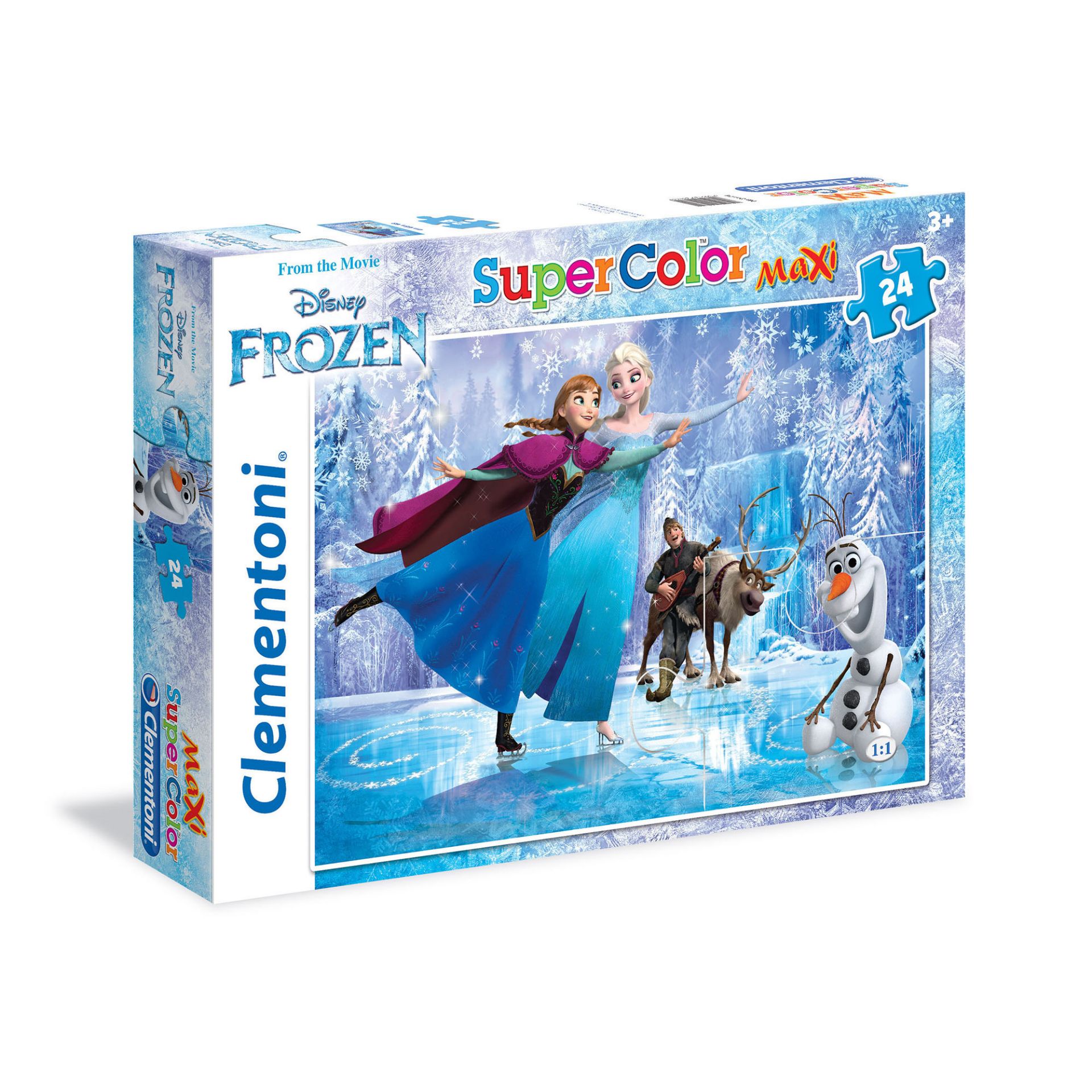 Paniate - Clementoni Puzzle 24 Maxi Frozen Ice Skating Clementoni in ...