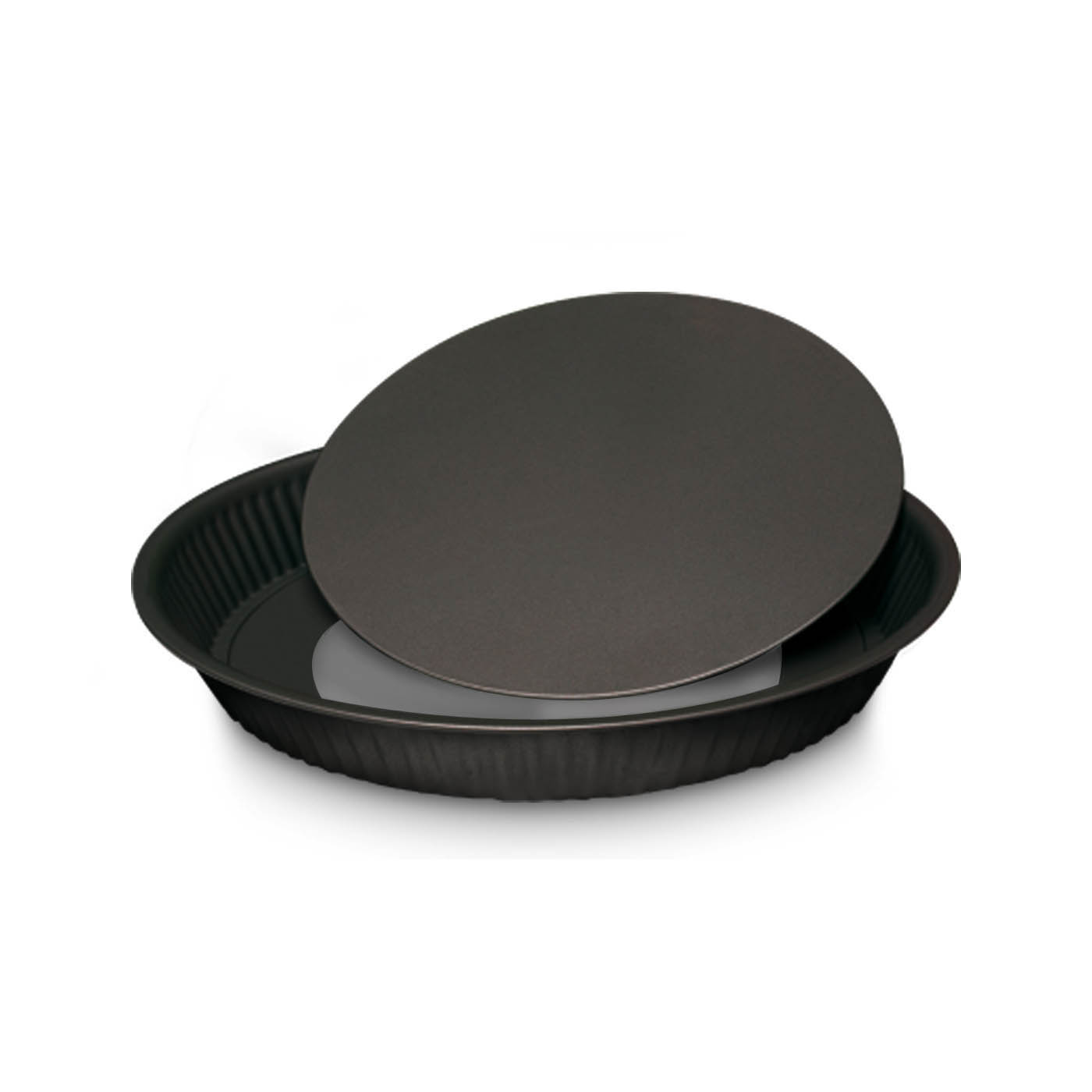Lekue stampo in silicone a cerniera con fondo in ceramica ø23cm