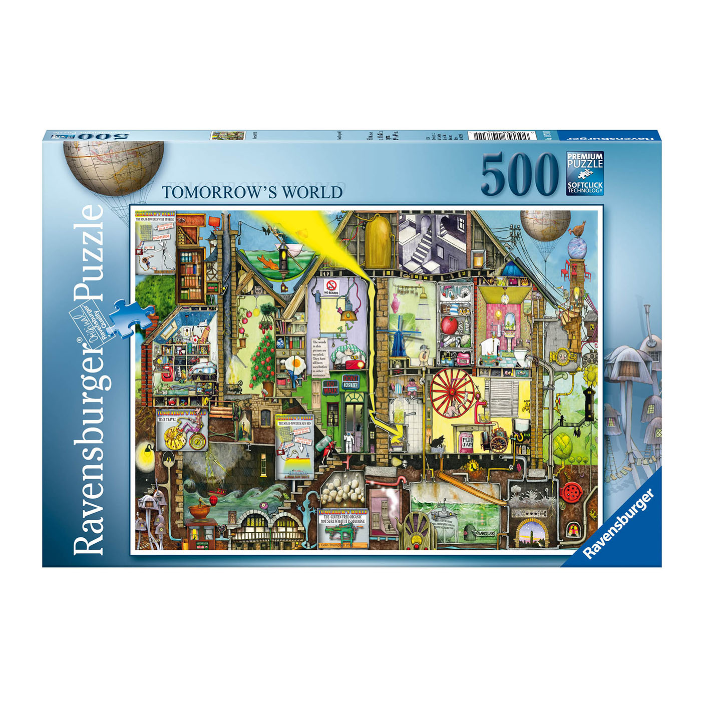 Ravensburger - 14127 - Puzzle 500 Pièces - twilight: Edward, Jacob et Bella