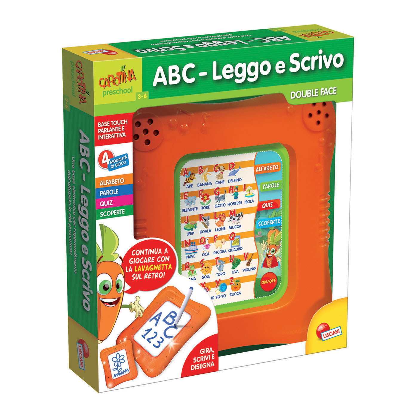 Paniate - Carotina ABC Leggo e Scrivo Lisciani Giochi in offerta da Paniate