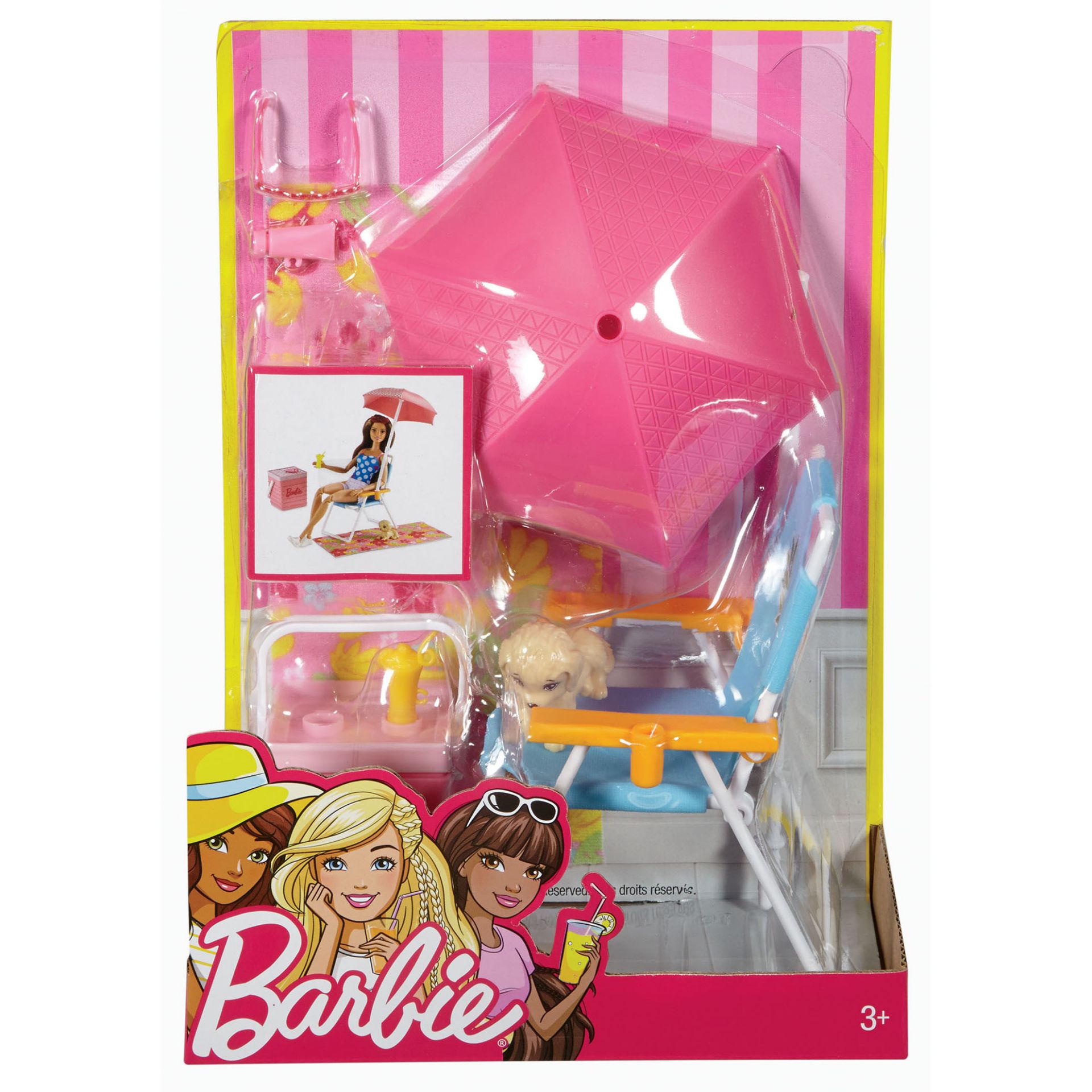 Paniate - Set Arredamento Barbie Outdoor Mattel in offerta da Paniate