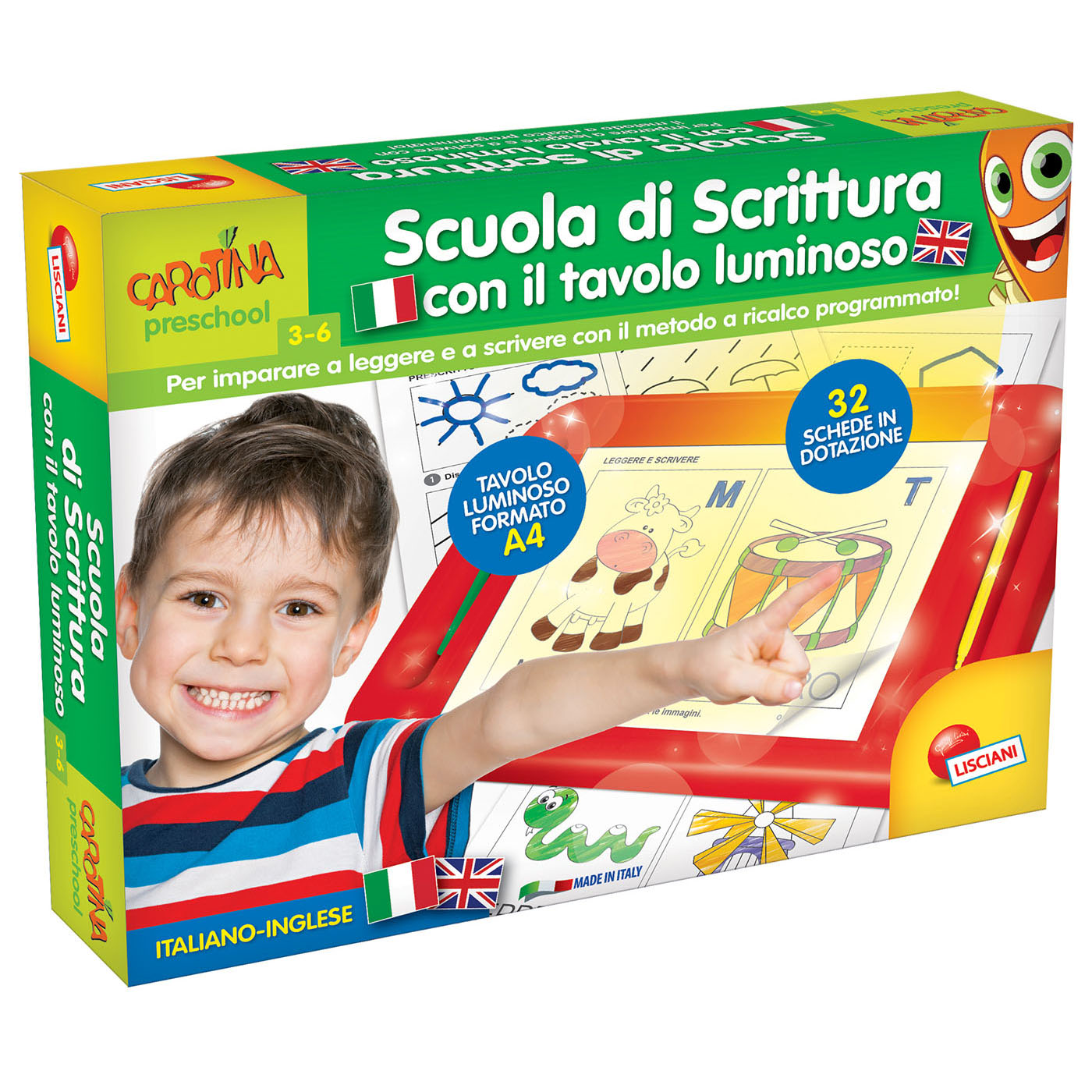 Paniate - Tavolo Luminoso Bilingue Lisciani Giochi in offerta da Paniate