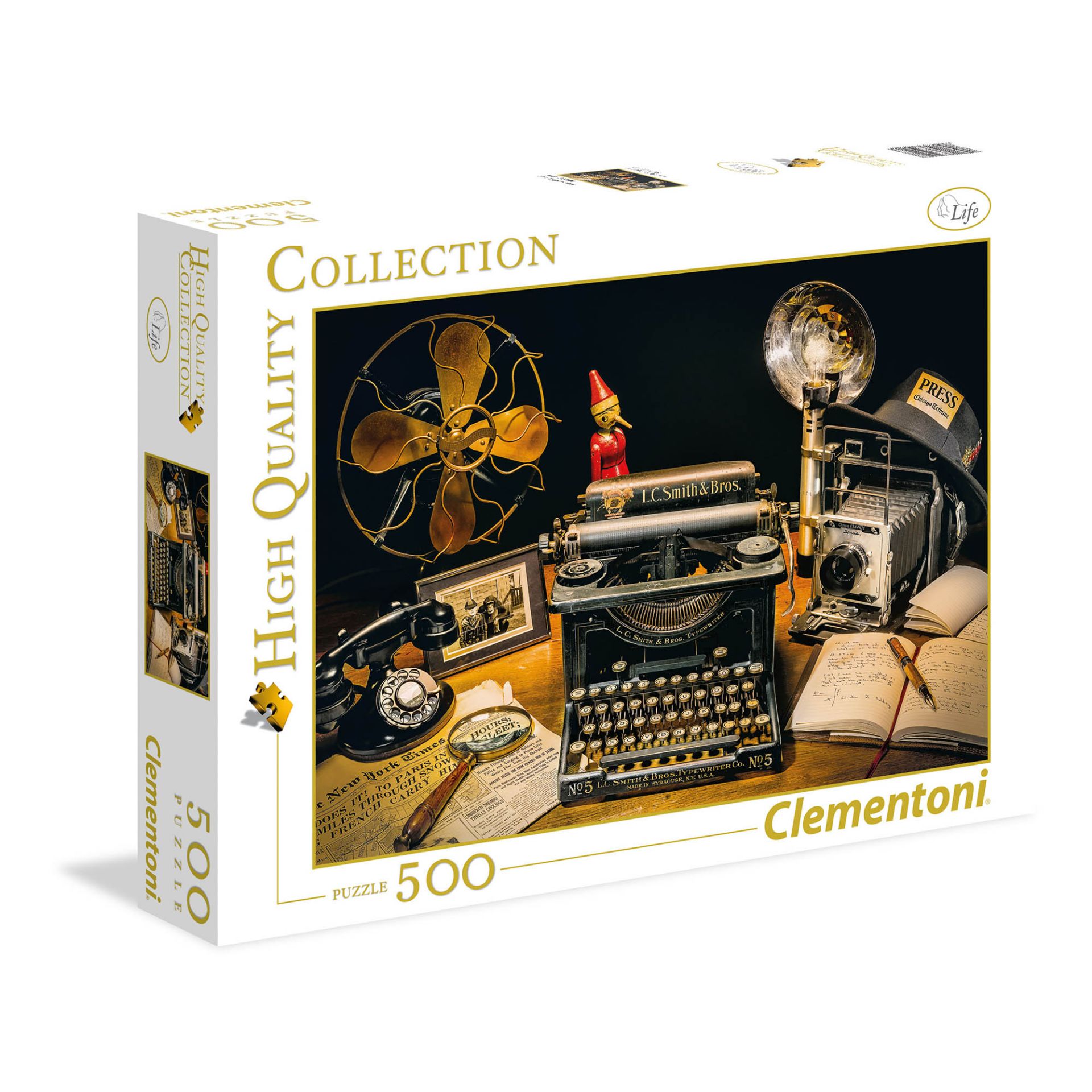 Clementoni Puzzle Museum Collection - Klimt, the Kiss - 1000 Pezzi Puzzle Adulti