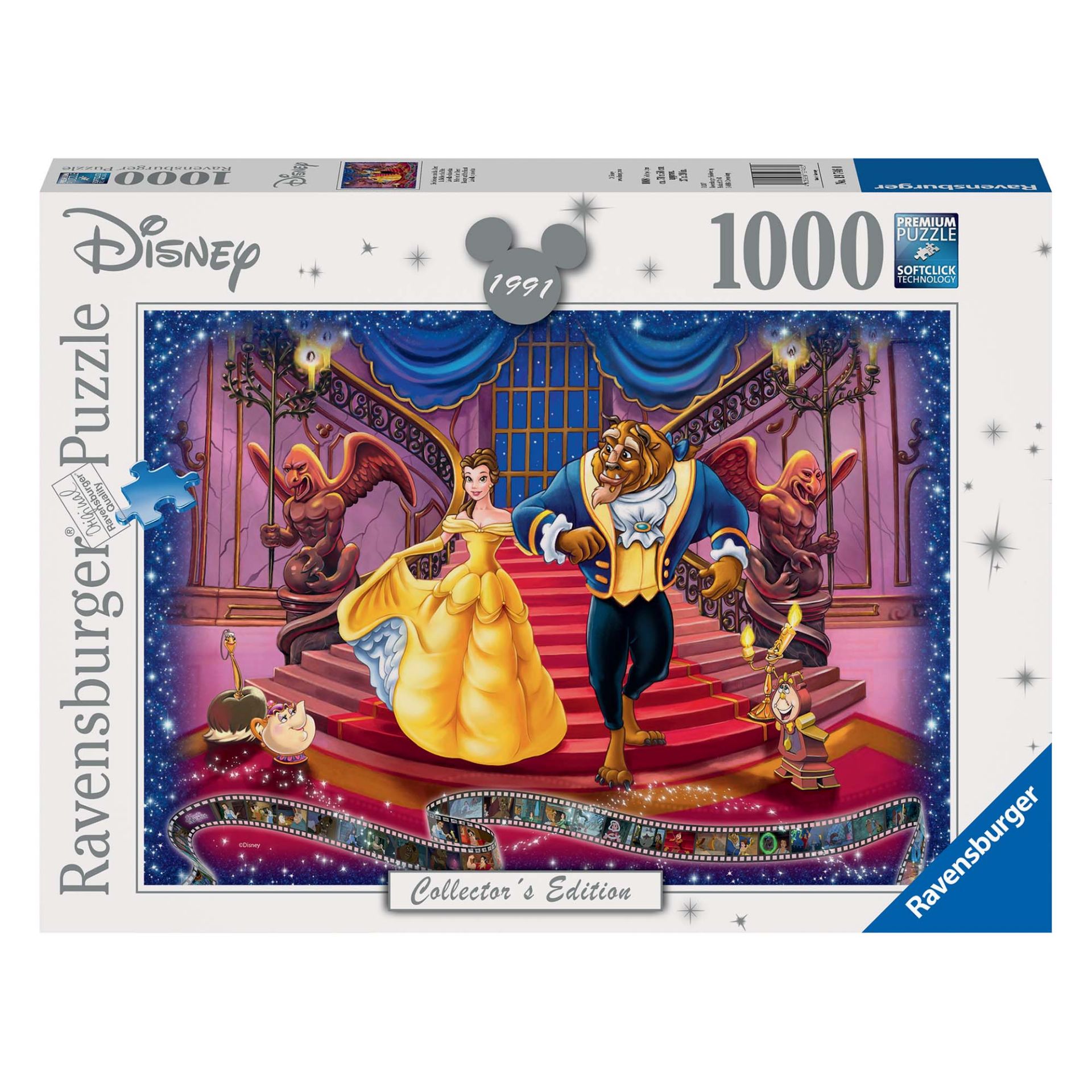 Paniate - Puzzle 1000 pezzi La Bella e La Bestia Ravensburger in ...