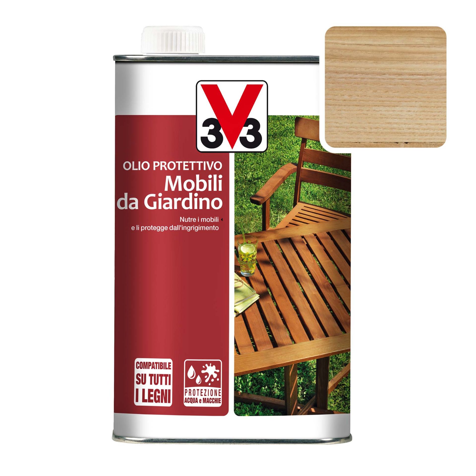 Paniate - Olio Protettivo Per Mobili Da Giardino 1 Lt Incolore V33 in ...