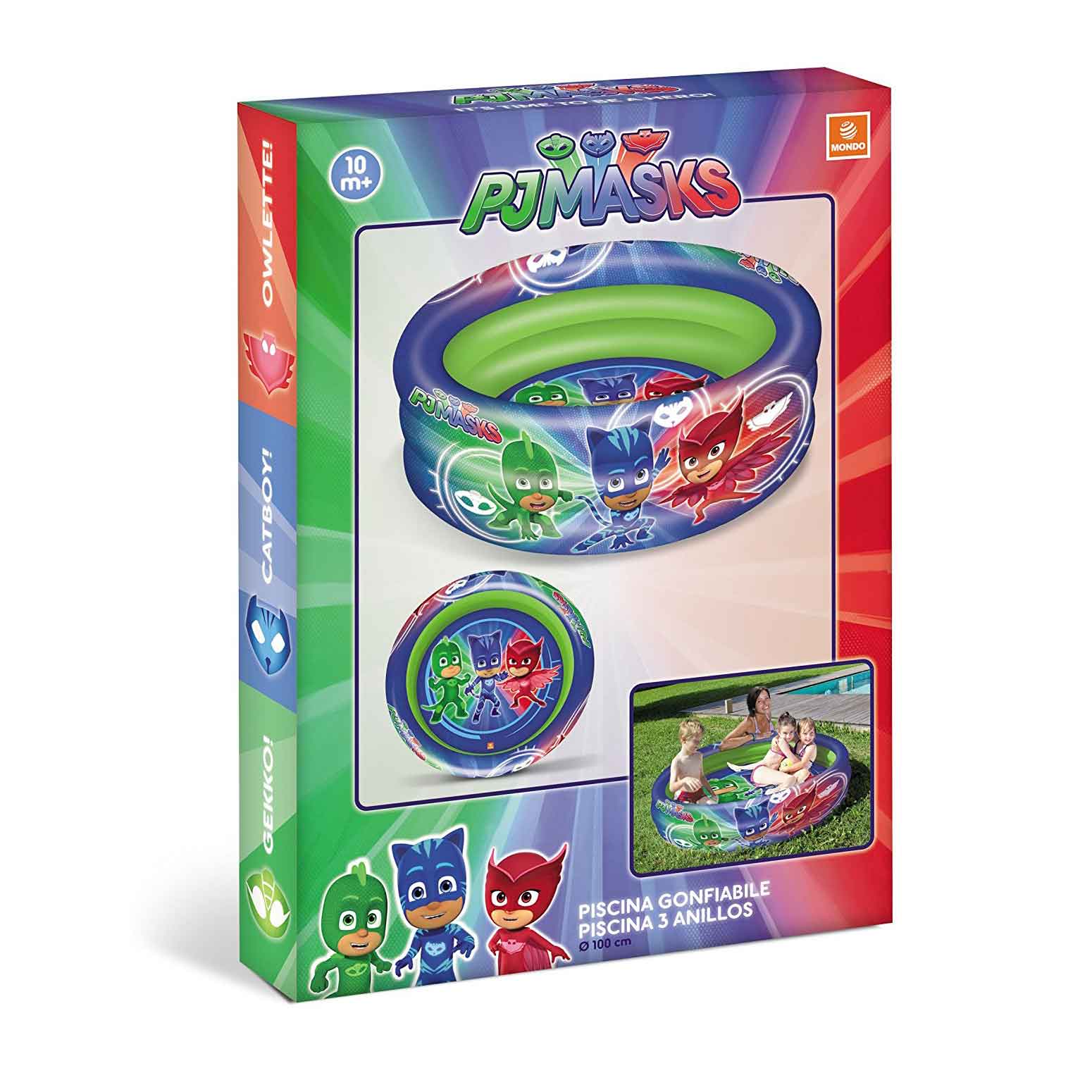 Paniate - Pj Masks Piscina 3 Anelli D100 Mondo in offerta da Paniate