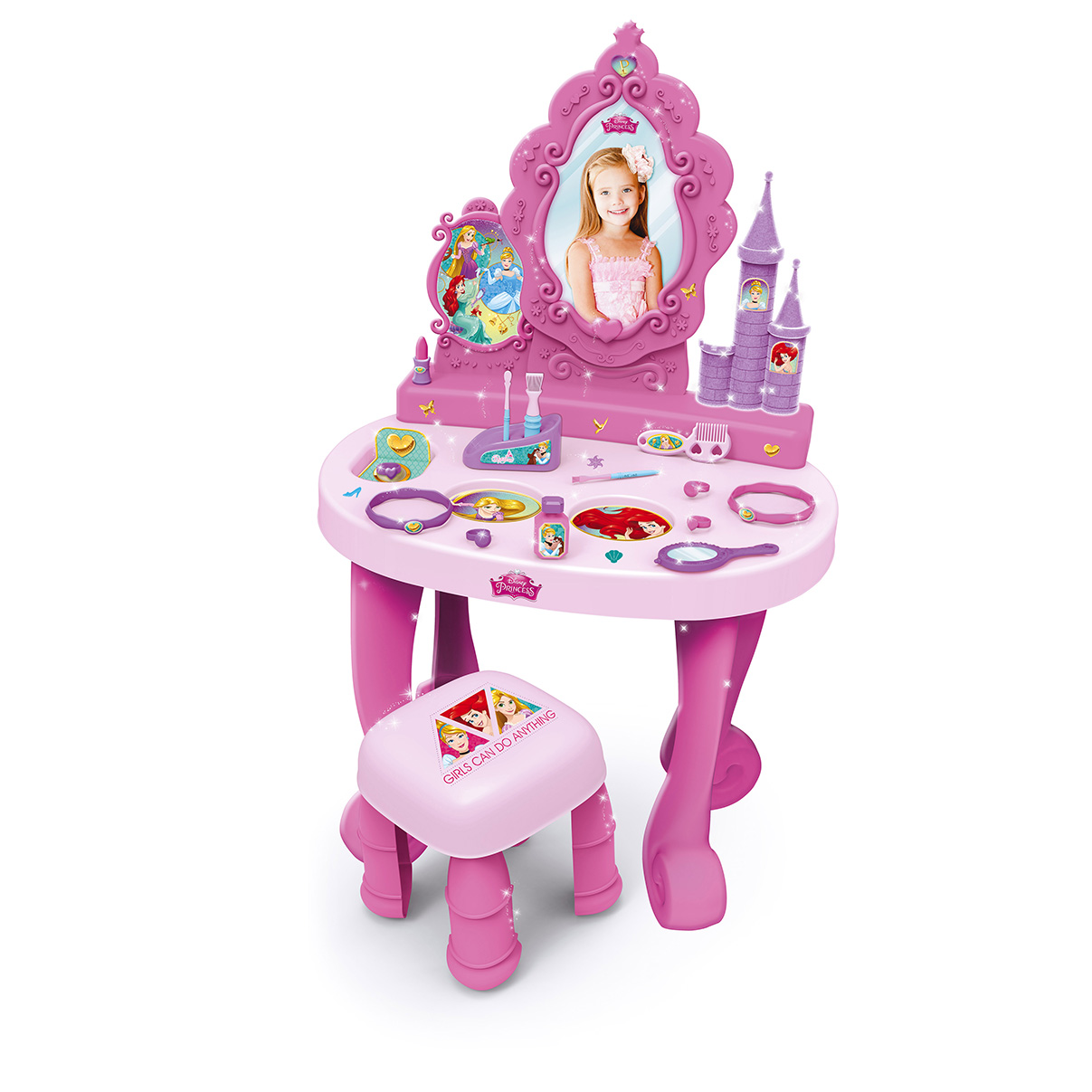 Paniate - Specchiera con Sgabello Principesse Disney 78cm in offerta da ...