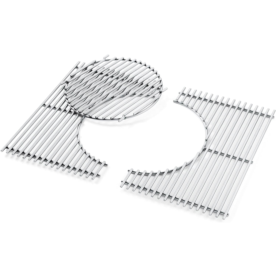 Set Bruciatori Di Ricambio Per Weber Spirit Serie 300 E Spirit II GS4, In Acciaio Inox 304, Fiamma Uniforme, Compatibile Con Modelli E/S 310-330 (2013-oggi)