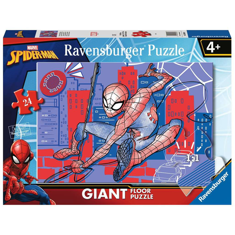Paniate - Puzzle 24 Pezzi Pavimento Spiderman