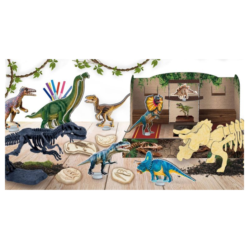 Genius Science - La Scienza Della Paleontologia: Scava E Scopri I Dinosauri Con Lisciani!