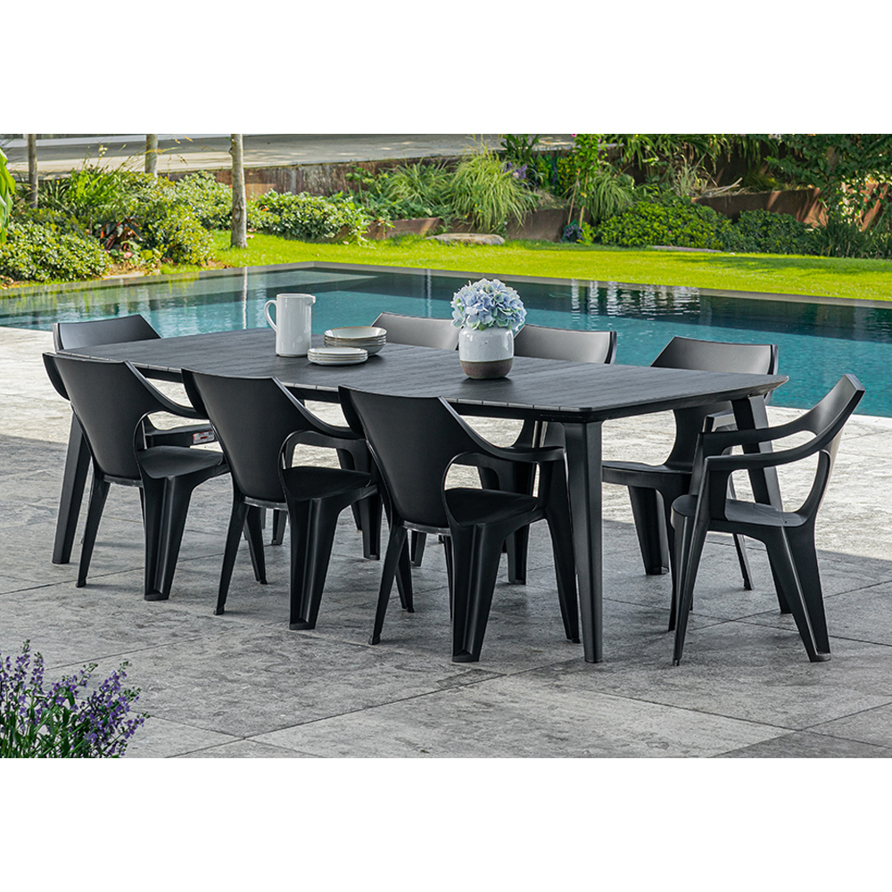 Paniate - Tavolo da Giardino Lima Grafite 240 cm Keter in offerta da ...
