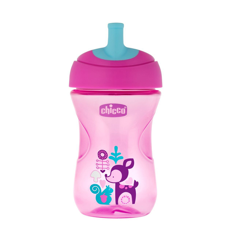 Tazza Antigoccia Nuby Con Cannuccia - 360ml Per Neonati 12+ Mesi | Senza BPA, Rosa - Foto 7