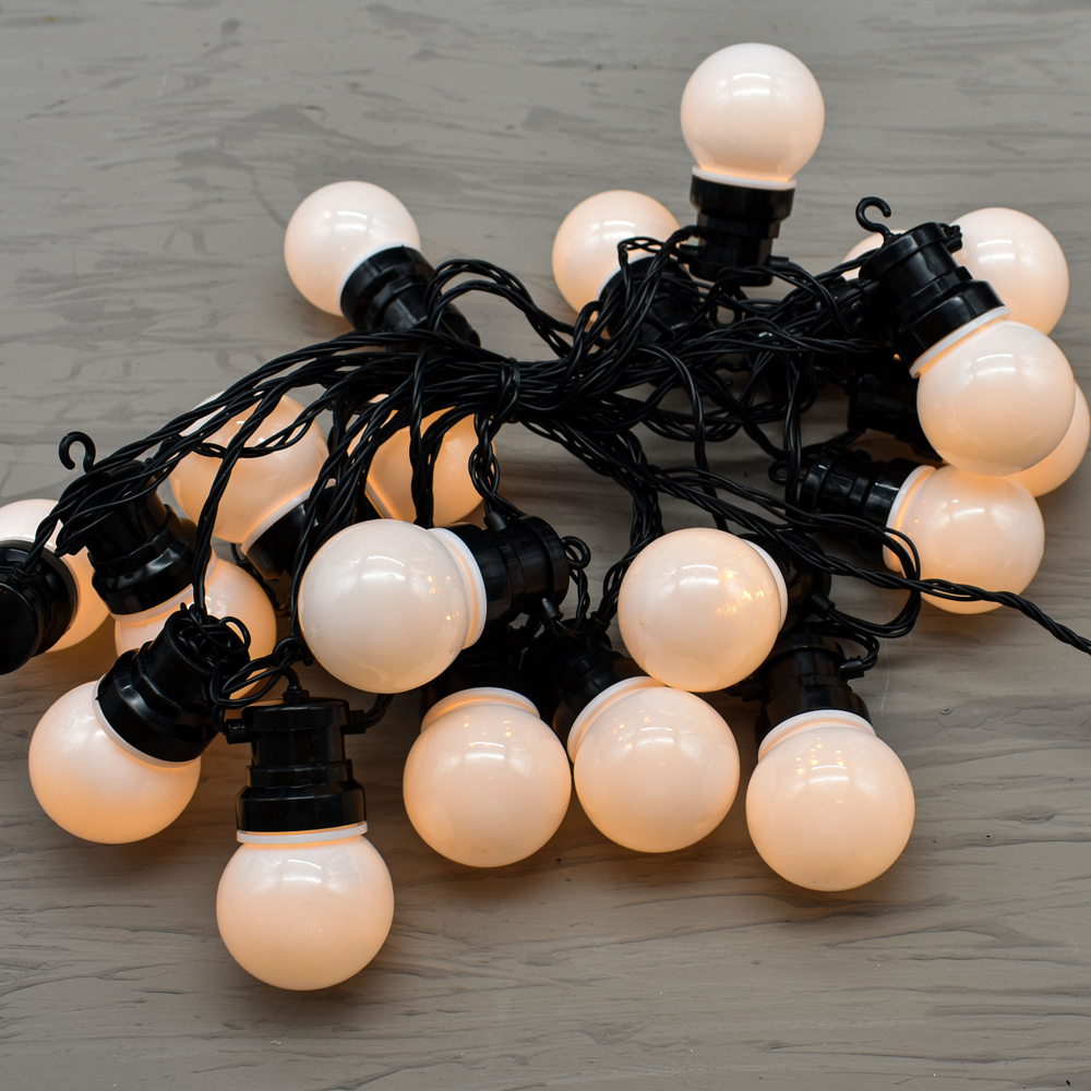 Catena luminosa a LED arancione collegabile, 20 m, 200 LED, impermeabile, per Natale, uso interno ed esterno, 8 modalità, luce arancione, per la decor | Leroy Merlin