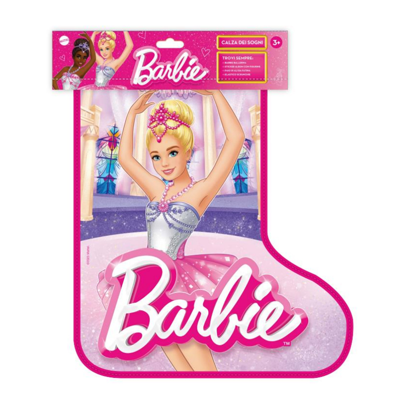 Paniate - Mattel Calza della Befana Barbie