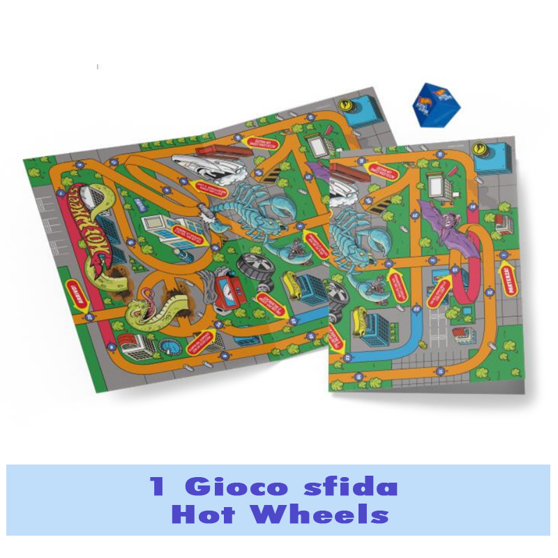 Paniate - Mattel Calza della Befana Hot Wheels