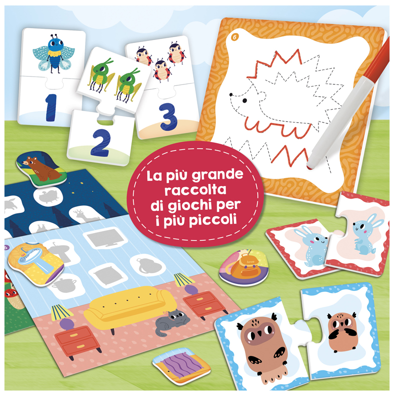 Paniate - Lisciani Giochi Carotina Baby 60 Giochi