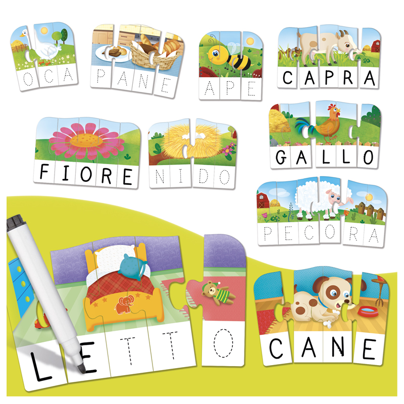 Paniate - Lisciani Giochi Carotina gli Utilissimi le Prime Parole