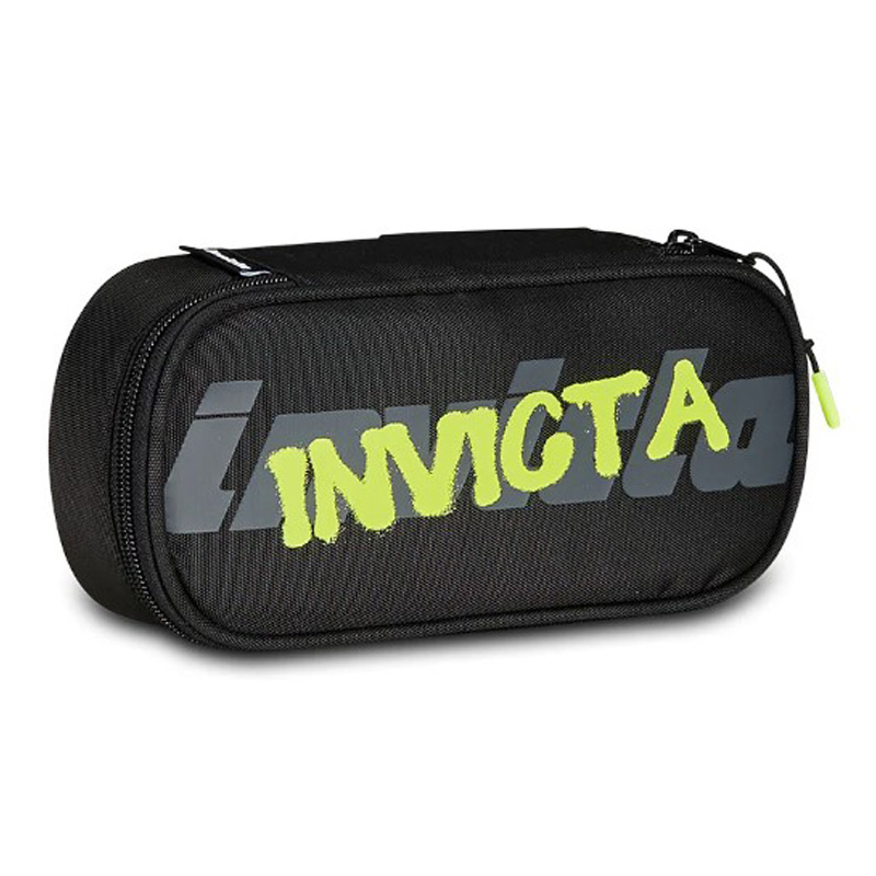 Portapenne INVICTA - LIP PENCIL BAG XL - Nero - porta penne scomparto interno attrezzato