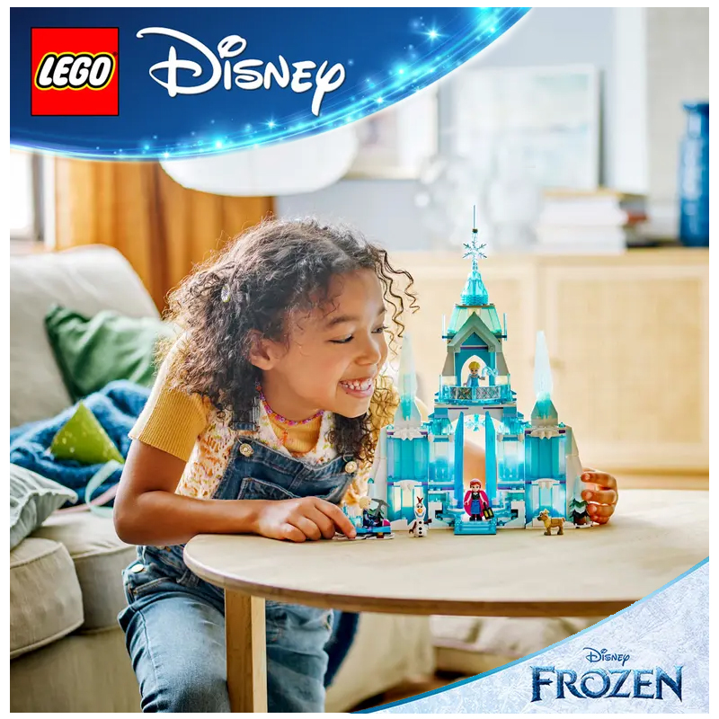Paniate - LEGO Disney Frozen Il Palazzo di Ghiaccio di Elsa 43244