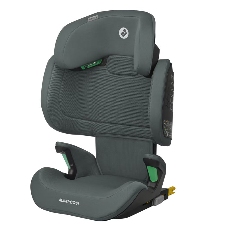 Maxi-Cosi Onyx Seggiolino Auto ISOFIX, 15 Mesi-12 Anni (76-150 Cm), Reclinabile, G-CELL, Full Graphite