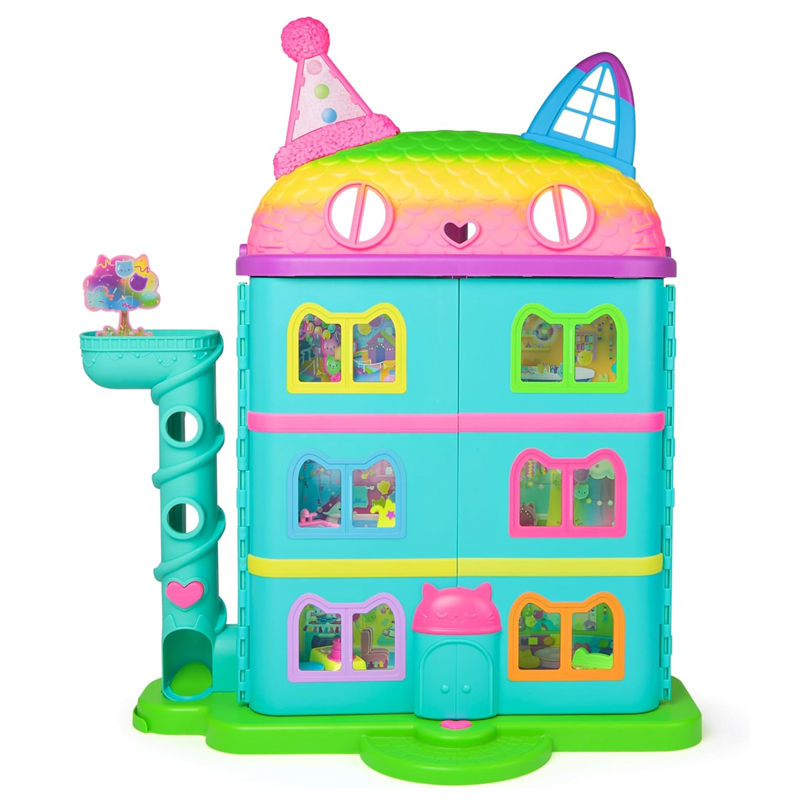 Piatto Diviso 3 Sezioni Per Bambini Gabby's Dollhouse - Senza BPA, Colorato E Resistente Per Pasti Divertenti