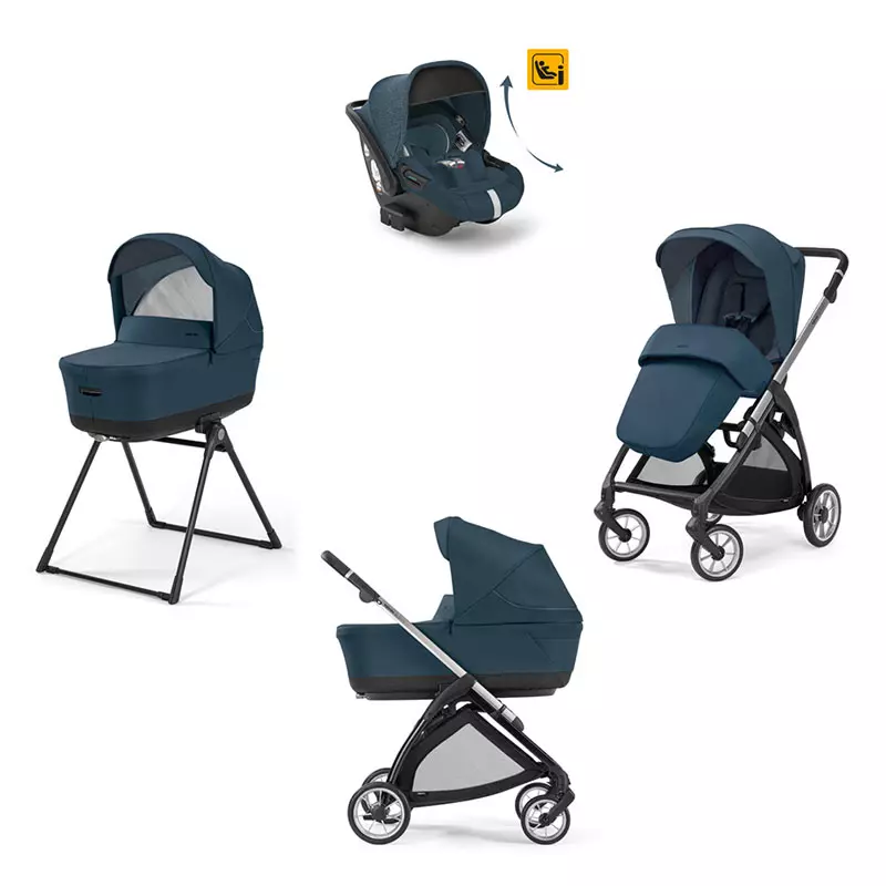 Hudson Blue -Telaio Silver Black