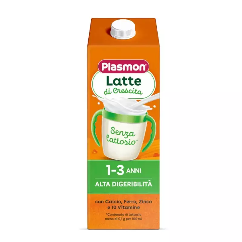 Plasmon Latte Crescita Alta Digeribilità Senza Lattosio 1-3 anni