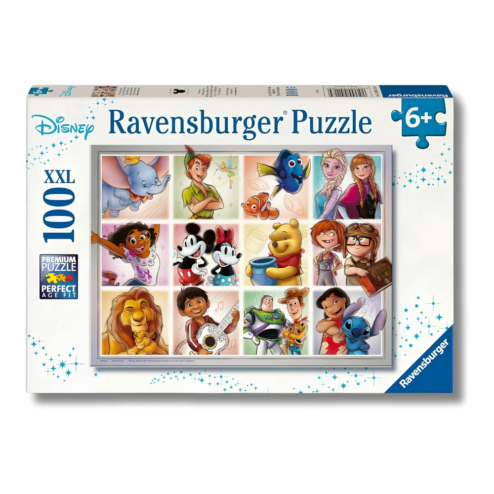 Ravensburger - Puzzle Super Mario , Collezione Bumper Pack 4X100, 4