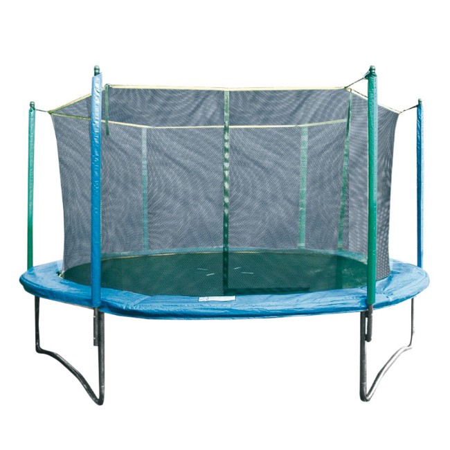 Immagine di Garlando Trampolino Elastico Combi XL con Rete Ø 366cm 