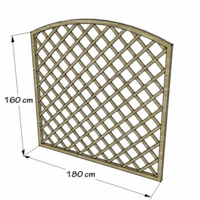 Immagine di Grigliato Basic Tondo 160x180cm