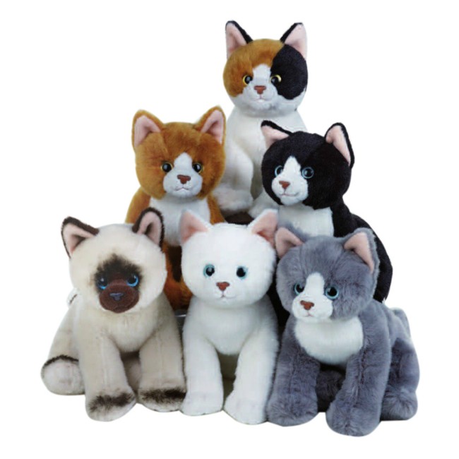 Lelly Peluche Gatto PELUCHE GATTO MARRONE GRS 25 PLASTICA