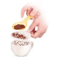Immagine di Dischi Decorativi per Cappuccino 6Pz MyDRINK 