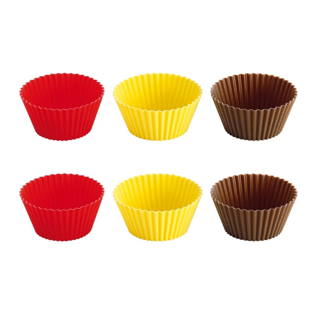 Immagine di Pirottini in Silicone 6 pezzi Delicia Ø7cm 