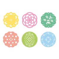 Immagine di Dischi Decorativi per Torte 6 pezzi Delicia Ø21cm 