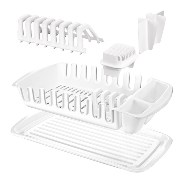 Immagine di Scolapiatti con Vassoio Prendigoccia Cleankit 