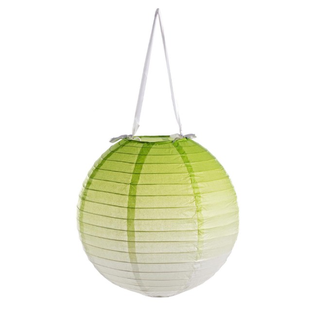 Immagine di Lanterna Decor con Led 30cm Verde 