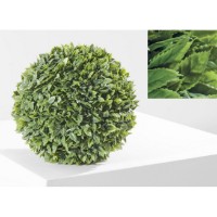 Siepe Artificiale Sferica Camargue Foglia Rosa 40cm Verdelook