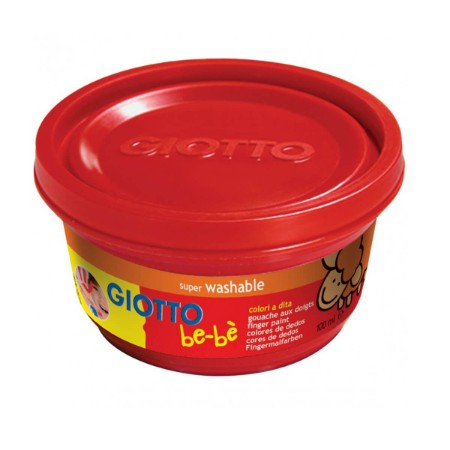 Giotto Set Super Colori a Dita con 3 Barattoli da 100ml e Activity Book
