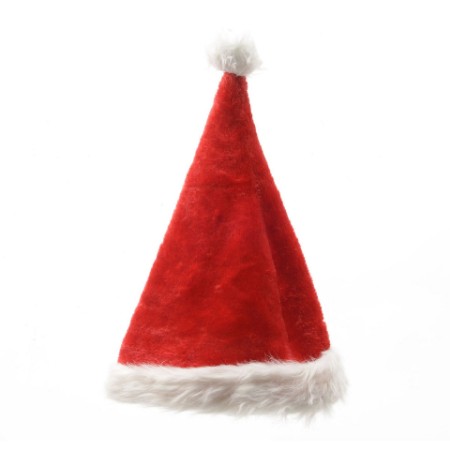 Immagine di Cappello Babbo Natale in Pelliccia per Adulto 