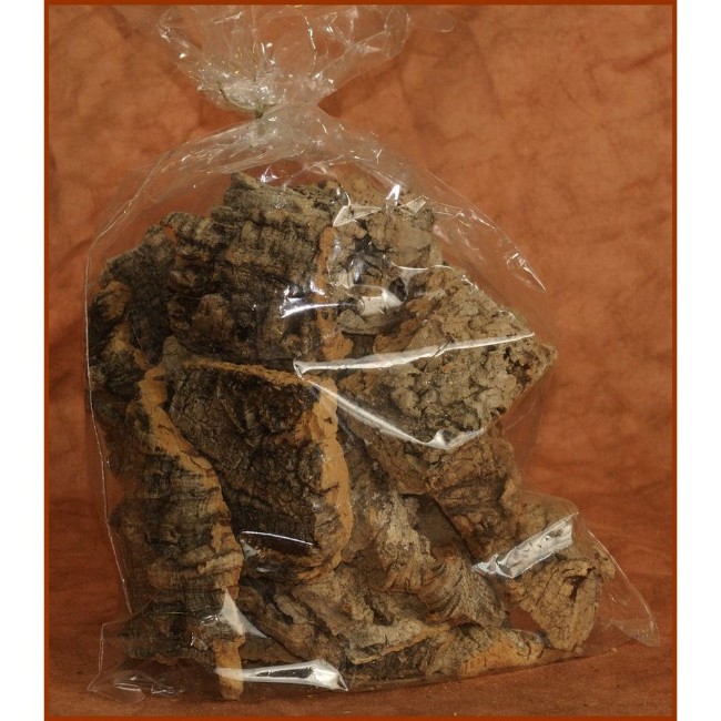 Immagine di Corteccia Sughero Naturale per Presepe 300g 