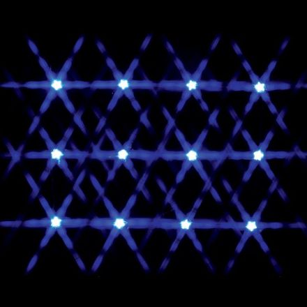Immagine di Lighted Star String Blue (12 pezzi) - 34659