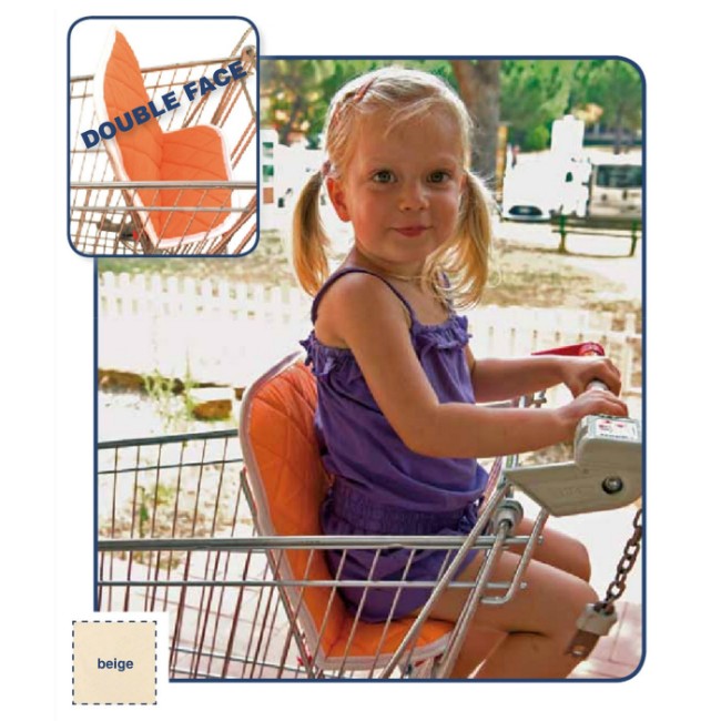 Immagine di Cuscino per Carrello Spesa Beige 