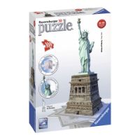 Puzzle 3D Statua Della Libertà - Set Fai Da Te 22 Pezzi - Modellino Cartone Per Bambini 7+
