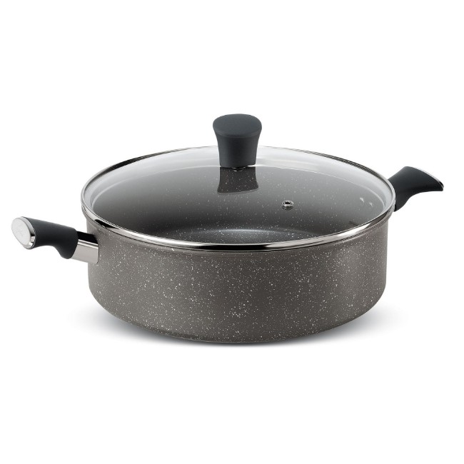 Immagine di Casseruola Lavinia Semifonda 2 Manici con Coperchio Ø26cm 