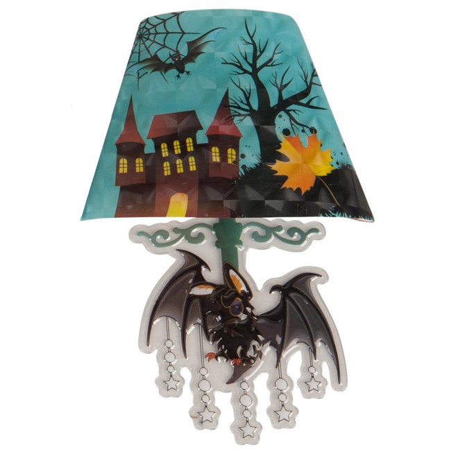 Immagine di Lampada Luminosa adesiva con Pipistrello 