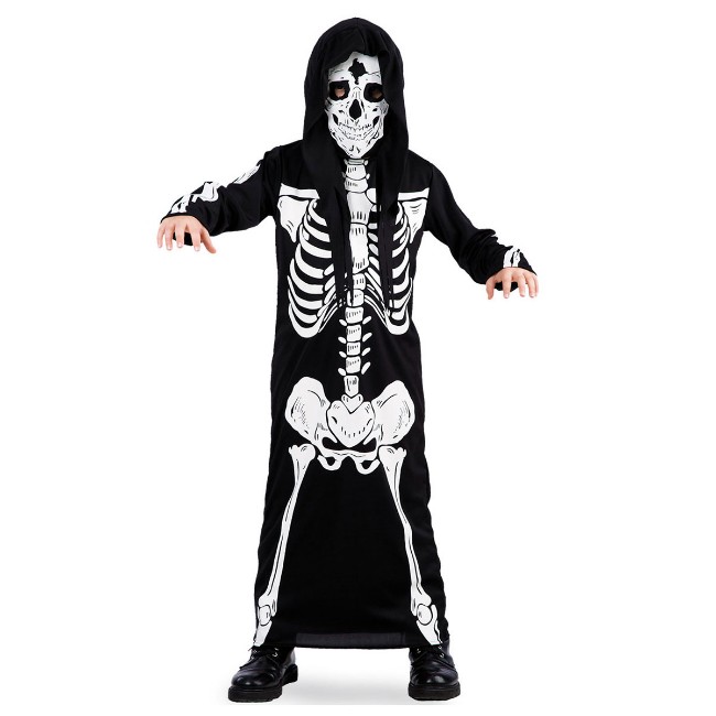 Immagine di Costume Tunica Scheletro Tg.VII 