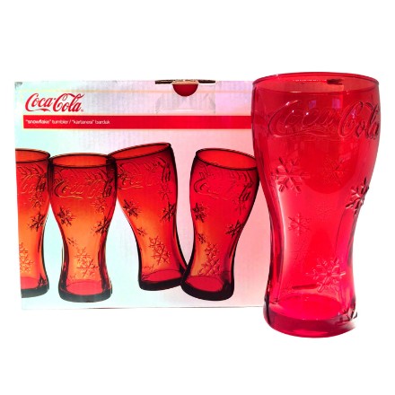 Immagine di Bicchieri Coca-Cola Fiocco Neve 6pz 