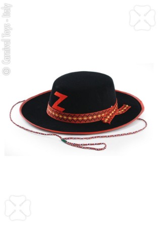 Immagine di Cappello Zorro Nero Medio 