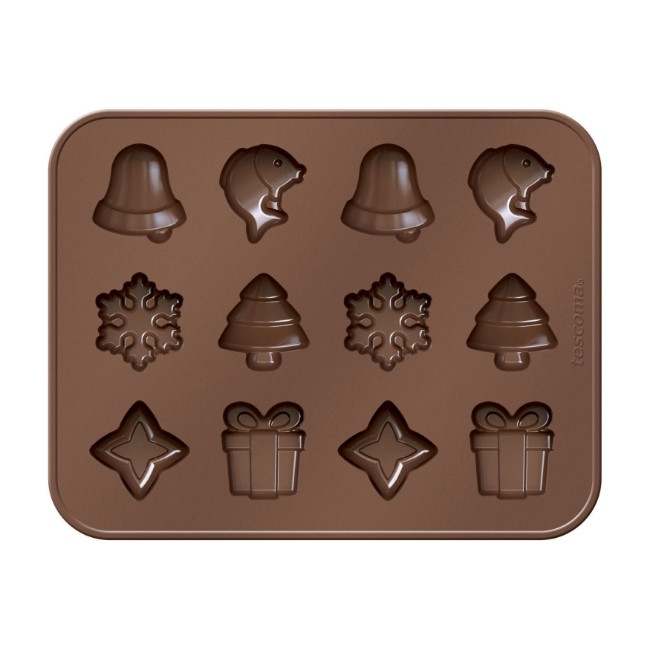 Immagine di Stampo per Cioccolatini Natale Delicia 