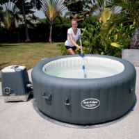 Immagine di Bestway Aquascan Aspiratore a Batteria per Fondo Piscina e Spa